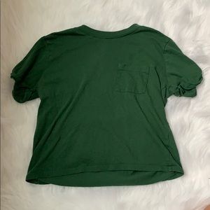 Green shirt